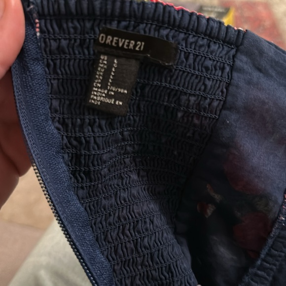 Forever 21 strapless Floral Dress - Picture 7 of 8